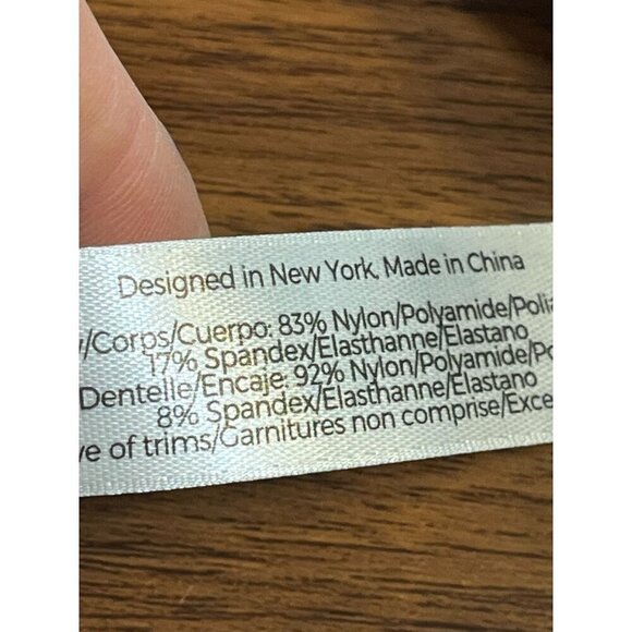 Adorn Me Bra Women 40D Pink Lace Floral Feminine Sexy Intimates Romantic Punk - Picture 12 of 13